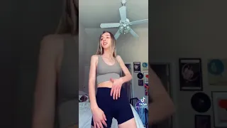 Tiktok Braless Girl  Cute Dance