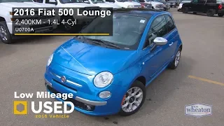 2016 Fiat 500 Lounge | Walkaround