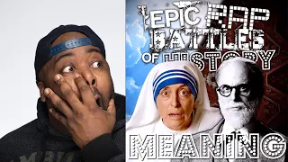 Mother Teresa vs Sigmund Freud. Epic Rap Battles of History Reaction