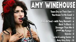 Amy Winehouse 2021 MIX Top 10 Songs from Amy Winehouse Full Album 1 HOUR