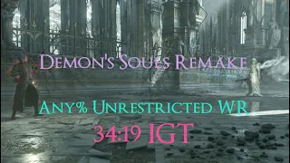 [Former WR] Sub 39 Real-time Demon's Souls Remake Any% Unrestricted Speedrun in 34:19 IGT