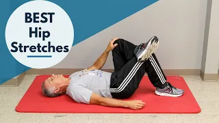 2 BEST 30 Second Hip Stretches to Reduce Pain (In Bed)