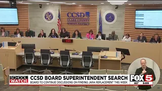 CCSD superintendent search continues