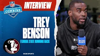 Trey Benson Says He's The One RB In The NFL Draft That Can DO IT ALL At The Position I CBS Sports