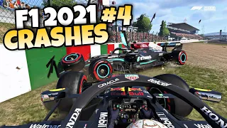 F1 2021 CRASHES #4