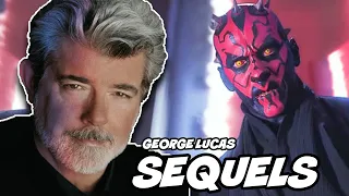 George Lucas ORIGINAL Sequel Trilogy Revealed (MAUL AND LUKE RETURN)