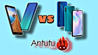 Redmi 9A vs Redmi 7A | Antutu Test - Prueba de Rendimiento ⚡ COMPARATIVA