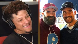 Patrick Mahomes Can't Keep Up With Travis and Jason Kelce's PARTYING!