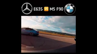 Bmw M5 F90 💥vs💥 Mercedes E63S
