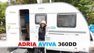 IKEAとコラボした内装家具のキャンピングトレーラー｜ADRIA（アドリア）AVIVA360DD