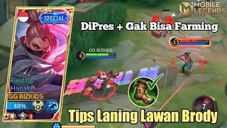 STRES LAWAN BRODY? DIPRESS TERUS SAMPAI GAK BISA FARMING! INI TIPSNYA! TOP GLOBAL HANABI - MLBB