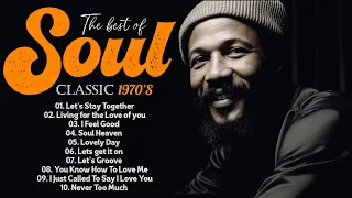 The Very Best Of Soul - 70s Soul | Marvin Gaye, Whitney Houston, Al Green, Teddy Pendergrass, Sade