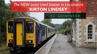 Kirton Lindsey [ AI Generated ] Least used Station in Lincolnshire