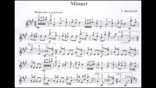 [Piano Accompany] Minuet - Boccherini (80% Tempo)