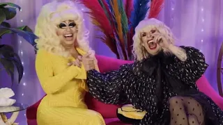 trixie and katya moments that give me a chemical burn from the spiral perm p7