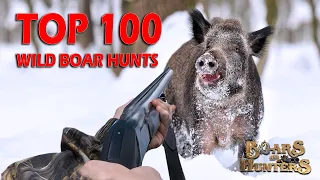 Top 100 wild boar hunts of "Boars and Hunters" SEASON 1
