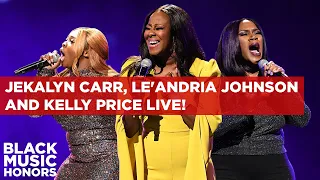 Le'Andria Johnson , Kelly Price and Jekalyn Carr Honor Yolanda Adams | Black Music Honors 2019