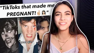 tiktok boys need to be PUT DOWN. (reacting to thirst traps)