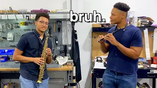 We Went Into a Saxophone Warehouse and Found This...