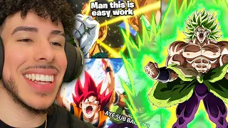 HOW BROLY DESTROYED GOKU AND VEGETA IN THE BEST ANIME FIGHT!