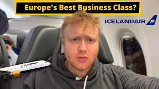 BEST Business Class in Europe?  | Iceland Air Business Class Review 🇮🇸