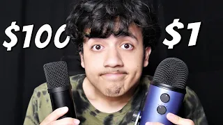 $1 Microphone vs $100 Microphone ASMR