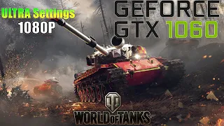 World Of Tanks: GTX 1060 6GB + I5 9400F | ULTRA Settings (Benchmark, FPS test)