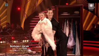 Dancing With The Stars. Taniec z Gwiazdami 10 - Półfinał - Basia, Ela i Jacek (charleston)