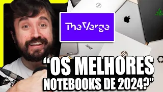 REAGINDO À LISTA dos MELHORES NOTEBOOKS