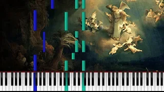 Angels We Have Heard On High - Easy Piano Tutorial & Sheet Music for Beginners