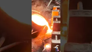 Production of Disk Brakes with Amazing Casting Skills #production #manufacturing #skills #shorts #yt