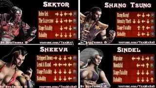 Mortal Kombat 9 Все Фаталити & Бабалити и X Ray