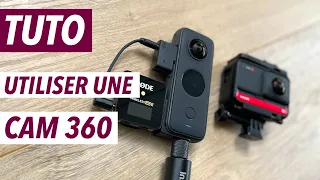 COMMENT UTILISER UNE CAMERA 360 - TUTO INSTA360 ONE X2 ET ONE R