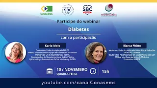 [Webinar] Conasems e SBC: Como prevenir e tratar diabetes na Atenção Básica?