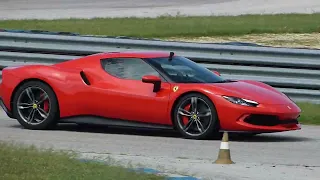 Ferrari 296 GTB test drive ... 0-100km/h at 2.9sec, 830HP supercar !