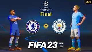 FIFA 23 - CHELSEA vs. MANCHESTER CITY - Ft. Kylian Mbappé - UEFA Champions League Final - PS5™ [4K]