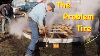 The Wrecks of Setting 10 Foot Tires | Engels Coach Shop