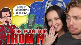She Didn't KNOW WHO Iron Man Was!!! (Evolution Of Ironman)