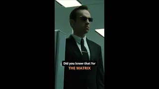 Did YOU Know That In - THE MATRIX