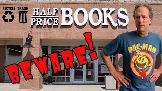 BEWARE of Selling Your Video Games and DVD Movies to Half-Price Books!