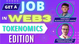 How to get a job in blockchain / web3 - tokenomics edition