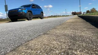 Drive by and Revs with my new Gibson Exhaust- 2021 Jeep Cherokee Trailhawk 3.2L, V6