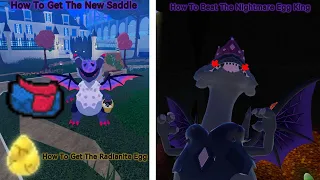 Loomian Legacy | How To Get The New Saddle & Radianite Egg & How To Solo the Nightmare Dreggodyne