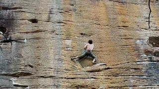 Abiyoyo (5.12b) Red River Gorge