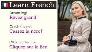 FRENCH Sentences and Phrases for Daily Conversations | Learn French | Apprendre le français