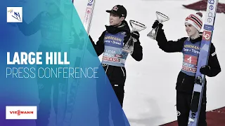 Press Conference | Men's Large Hill | Bischofshofen #1 | FIS Ski Jumping