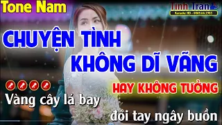 Chuyện Tình Không Dĩ Vãng Karaoke Nhạc Sống Tone Nam - Tình Trần Organ