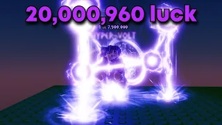 This Is What Maximum Luck (20000960%) Gets You In Sol's RNG