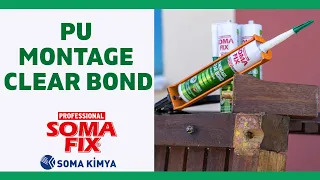 Somafix Pu Montage Clear Bond - S150