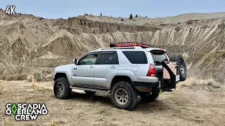 Camping at SAND DUNES in BC! Overlanding and camping at Farwell Canyon | 4th gen 4runner - S3/E6